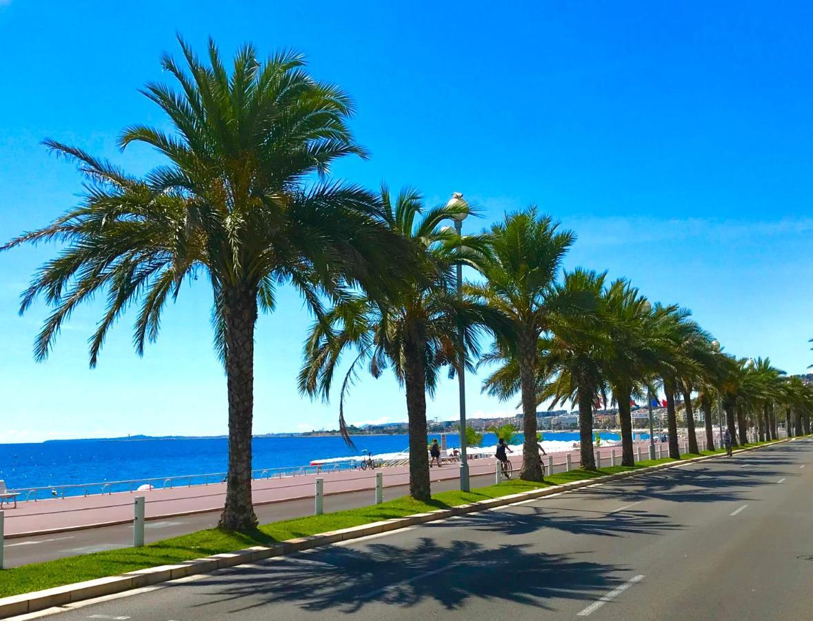 Chill Out Apartment, 2 Mins From Beach Nizza Exterior foto